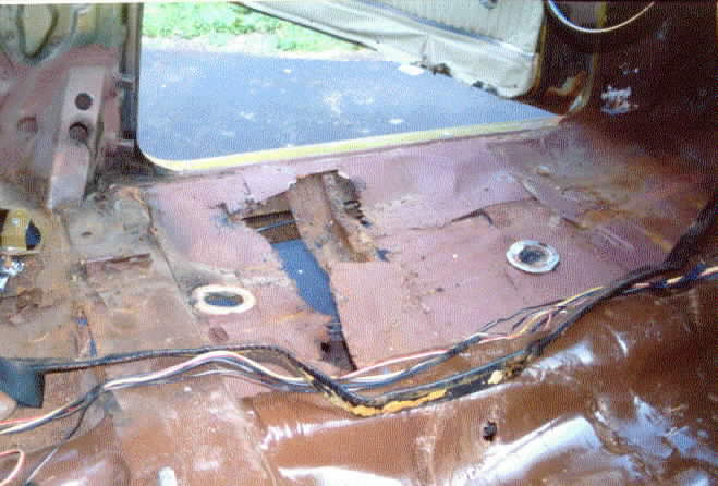 The floor 
