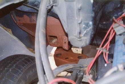 Right front support 